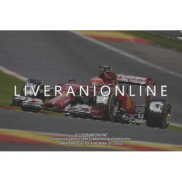 Kimi Raikkonen (FIN) Ferrari F14-T. 23.08.2014. Formula 1 World Championship, Rd 12, Belgian Grand Prix, Spa Francorchamps, Belgium, Qualifying Day. AG ALDO LIVERANI SAS ONLY ITALY