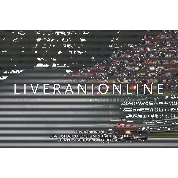 Kimi Raikkonen (FIN) Ferrari F14-T. 23.08.2014. Formula 1 World Championship, Rd 12, Belgian Grand Prix, Spa Francorchamps, Belgium, Qualifying Day. AG ALDO LIVERANI SAS ONLY ITALY