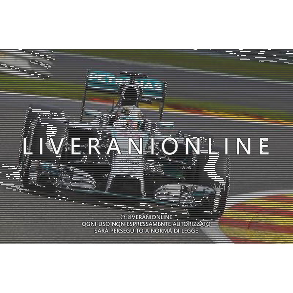 Lewis Hamilton (GBR) Mercedes AMG F1 W05. 23.08.2014. Formula 1 World Championship, Rd 12, Belgian Grand Prix, Spa Francorchamps, Belgium, Qualifying Day. AG ALDO LIVERANI SAS ONLY ITALY