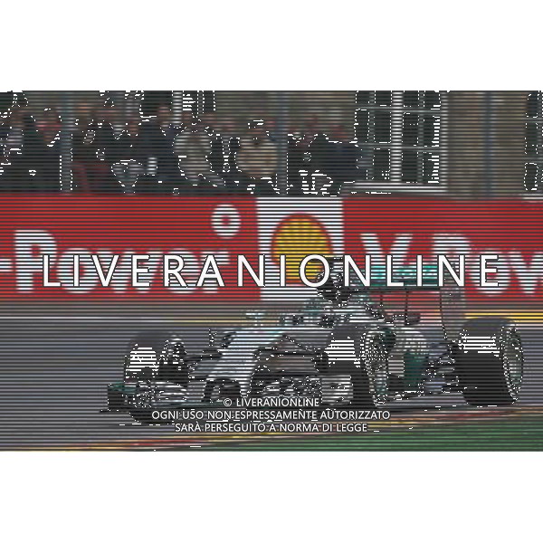 Nico Rosberg (GER) Mercedes AMG F1 W05. 23.08.2014. Formula 1 World Championship, Rd 12, Belgian Grand Prix, Spa Francorchamps, Belgium, Qualifying Day. AG ALDO LIVERANI SAS ONLY ITALY