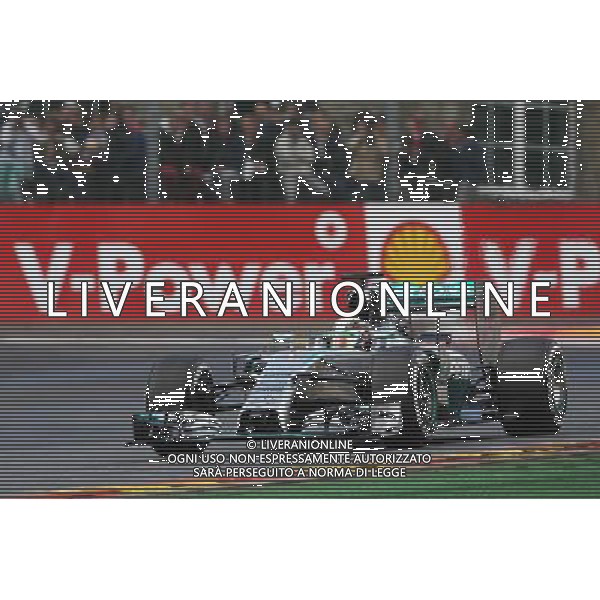 Lewis Hamilton (GBR) Mercedes AMG F1 W05. 23.08.2014. Formula 1 World Championship, Rd 12, Belgian Grand Prix, Spa Francorchamps, Belgium, Qualifying Day. AG ALDO LIVERANI SAS ONLY ITALY