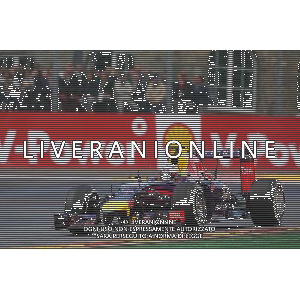 Daniel Ricciardo (AUS) Red Bull Racing RB10. 23.08.2014. Formula 1 World Championship, Rd 12, Belgian Grand Prix, Spa Francorchamps, Belgium, Qualifying Day. AG ALDO LIVERANI SAS ONLY ITALY