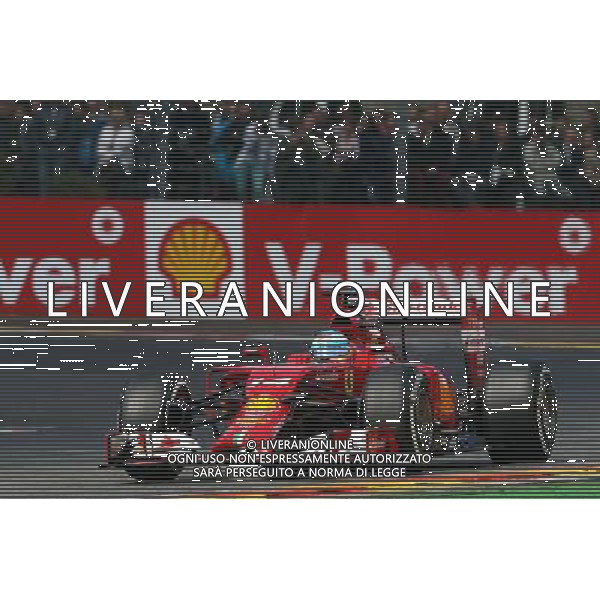 Fernando Alonso (ESP) Ferrari F14-T. 23.08.2014. Formula 1 World Championship, Rd 12, Belgian Grand Prix, Spa Francorchamps, Belgium, Qualifying Day. AG ALDO LIVERANI SAS ONLY ITALY