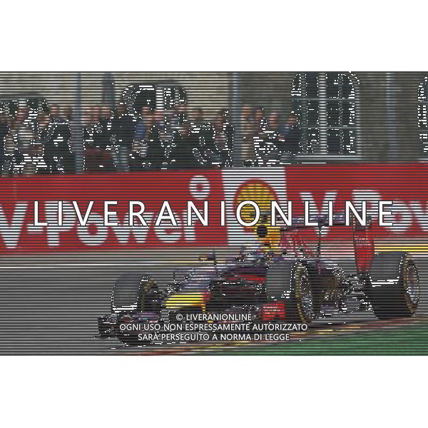 Sebastian Vettel (GER) Red Bull Racing RB10. 23.08.2014. Formula 1 World Championship, Rd 12, Belgian Grand Prix, Spa Francorchamps, Belgium, Qualifying Day. AG ALDO LIVERANI SAS ONLY ITALY