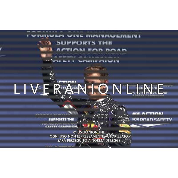 Sebastian Vettel (GER), Red Bull Racing 23.08.2014. Formula 1 World Championship, Rd 12, Belgian Grand Prix, Spa Francorchamps, Belgium, Qualifying Day. AG ALDO LIVERANI SAS ONLY ITALY