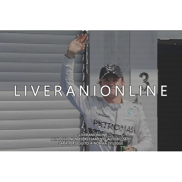 Nico Rosberg (GER) Mercedes AMG F1 celebrates his pole position in parc ferme. 23.08.2014. Formula 1 World Championship, Rd 12, Belgian Grand Prix, Spa Francorchamps, Belgium, Qualifying Day. AG ALDO LIVERANI SAS ONLY ITALY