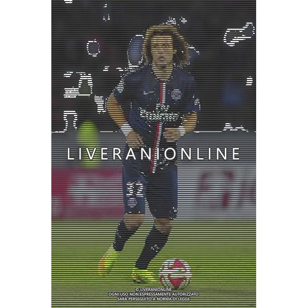 David LUIZ - 22.08.2014 - Evian Thonon / Paris Saint Germain - 3eme journee de Ligue 1 - Photo : Jean Paul Thomas / Icon Sport *** Local Caption *** AG ALDO LIVERANI SAS ONLY ITALY *** Local Caption ***