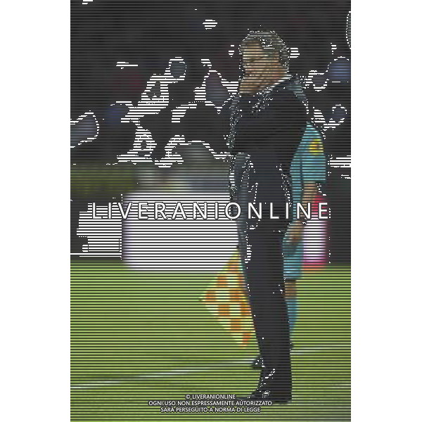 Laurent BLANC - 22.08.2014 - Evian Thonon / Paris Saint Germain - 3eme journee de Ligue 1 - Photo : Jean Paul Thomas / Icon Sport *** Local Caption *** AG ALDO LIVERANI SAS ONLY ITALY *** Local Caption ***