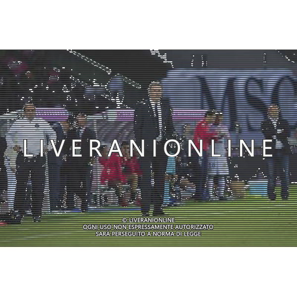 Laurent BLANC - 22.08.2014 - Evian Thonon / Paris Saint Germain - 3eme journee de Ligue 1 - Photo : Jean Paul Thomas / Icon Sport *** Local Caption *** AG ALDO LIVERANI SAS ONLY ITALY *** Local Caption ***