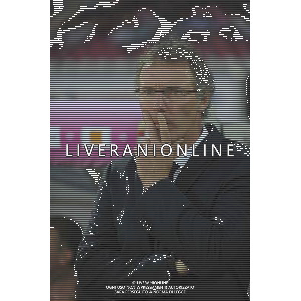 Laurent BLANC - 22.08.2014 - Evian Thonon / Paris Saint Germain - 3eme journee de Ligue 1 - Photo : Jean Paul Thomas / Icon Sport *** Local Caption *** AG ALDO LIVERANI SAS ONLY ITALY *** Local Caption ***