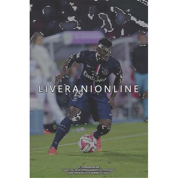 Serge AURIER - 22.08.2014 - Evian Thonon / Paris Saint Germain - 3eme journee de Ligue 1 - Photo : Jean Paul Thomas / Icon Sport *** Local Caption *** AG ALDO LIVERANI SAS ONLY ITALY *** Local Caption ***