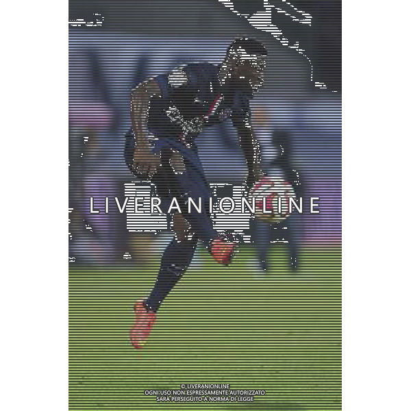 Serge AURIER - 22.08.2014 - Evian Thonon / Paris Saint Germain - 3eme journee de Ligue 1 - Photo : Jean Paul Thomas / Icon Sport *** Local Caption *** AG ALDO LIVERANI SAS ONLY ITALY *** Local Caption ***