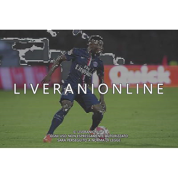 Serge AURIER - 22.08.2014 - Evian Thonon / Paris Saint Germain - 3eme journee de Ligue 1 - Photo : Jean Paul Thomas / Icon Sport *** Local Caption *** AG ALDO LIVERANI SAS ONLY ITALY *** Local Caption ***
