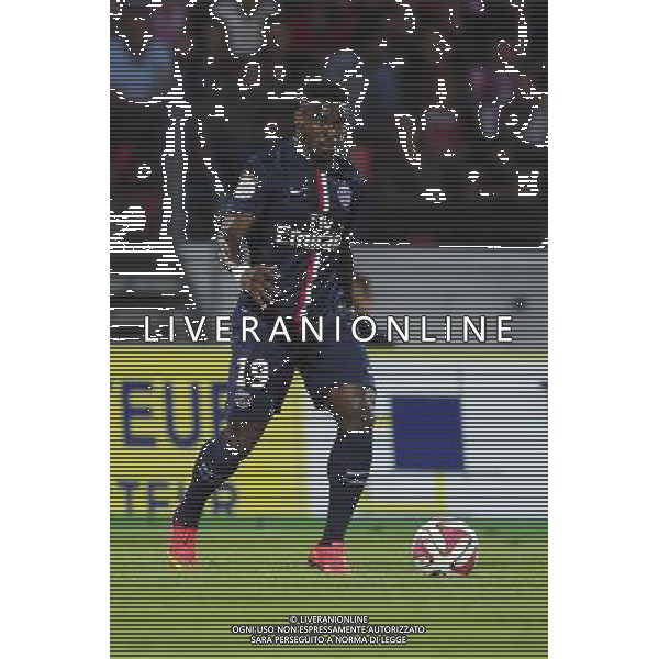 Serge AURIER - 22.08.2014 - Evian Thonon / Paris Saint Germain - 3eme journee de Ligue 1 - Photo : Jean Paul Thomas / Icon Sport *** Local Caption *** AG ALDO LIVERANI SAS ONLY ITALY *** Local Caption ***