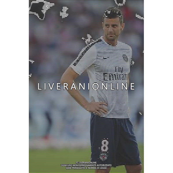 Thiago MOTTA - 22.08.2014 - Evian Thonon / Paris Saint Germain - 3eme journee de Ligue 1 - Photo : Jean Paul Thomas / Icon Sport *** Local Caption *** AG ALDO LIVERANI SAS ONLY ITALY *** Local Caption ***