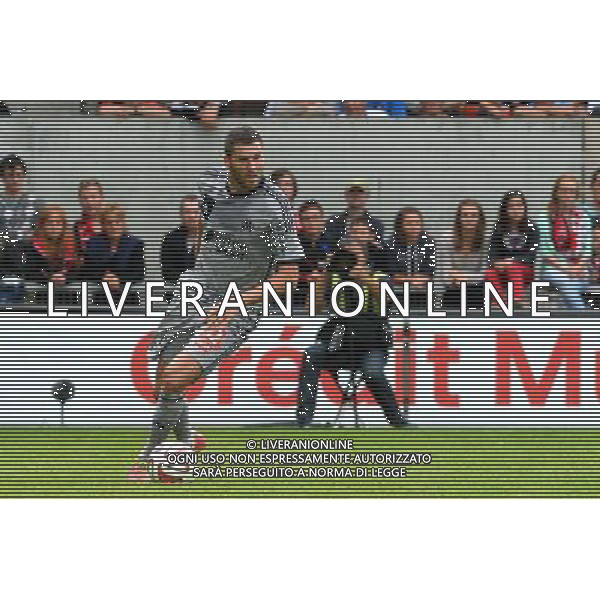 Andre Pierre Gignac - 23.08.2014 - Guingamp / Marseille - 3e journee Ligue 1 Photo : Gaston Petrelli / Icon Sport AG ALDO LIVERANI SAS ONLY ITALY