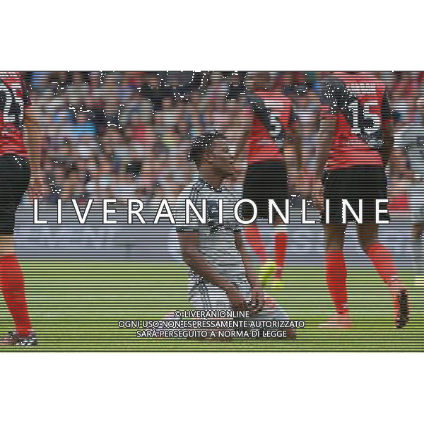 Michy BATSHUAYI - 23.08.2014 - Guingamp / Marseille - 3e journee Ligue 1 Photo : Gaston Petrelli / Icon Sport AG ALDO LIVERANI SAS ONLY ITALY