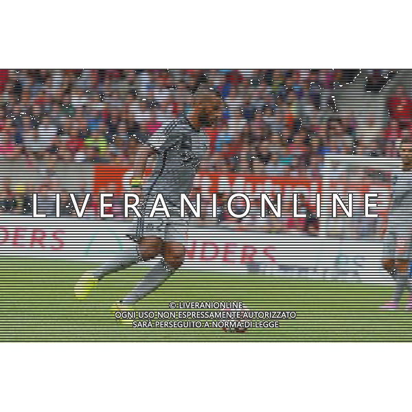 Alaixys ROMAO - 23.08.2014 - Guingamp / Marseille - 3e journee Ligue 1 Photo : Gaston Petrelli / Icon Sport AG ALDO LIVERANI SAS ONLY ITALY