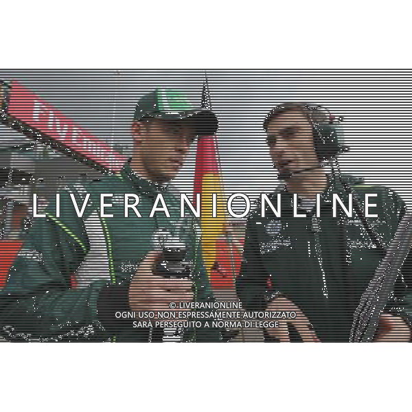 Andre Lotterer (GER) Caterham F1 Team on the grid. 24.08.2014. Formula 1 World Championship, Rd 12, Belgian Grand Prix, Spa Francorchamps, Belgium, Race Day. AG ALDO LIVERANI SAS ONLY ITALY