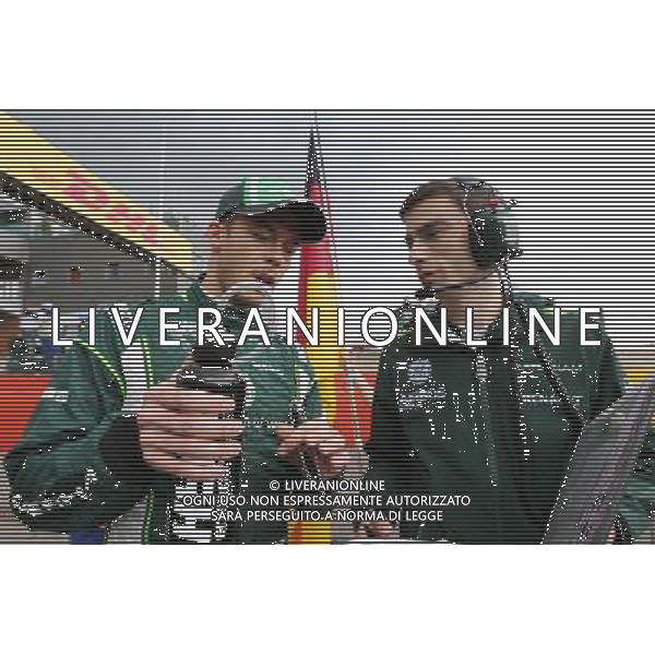 Andre Lotterer (GER) Caterham F1 Team on the grid. 24.08.2014. Formula 1 World Championship, Rd 12, Belgian Grand Prix, Spa Francorchamps, Belgium, Race Day. AG ALDO LIVERANI SAS ONLY ITALY