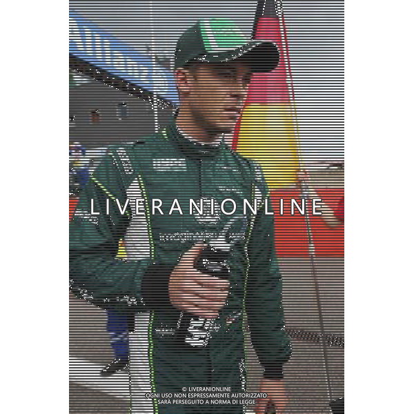 Andre Lotterer (GER) Caterham F1 Team on the grid. 24.08.2014. Formula 1 World Championship, Rd 12, Belgian Grand Prix, Spa Francorchamps, Belgium, Race Day. AG ALDO LIVERANI SAS ONLY ITALY