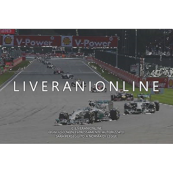 Lewis Hamilton (GBR) Mercedes AMG F1 W05. 24.08.2014. Formula 1 World Championship, Rd 12, Belgian Grand Prix, Spa Francorchamps, Belgium, Race Day. AG ALDO LIVERANI SAS ONLY ITALY