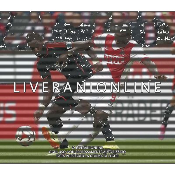 firo Fu§ball, Fussball, 23.08.2014 1. Bundesliga, 1. BL Saison 2014/2015 1. FC Kšln Koeln - HSV Hamburg Hamburger SV 0:0 Zweikampf Duell, FC Anthony Ujah, HSV Johan Djourou $worldrights Es gelten unsere AGB, einsehbar auf www.firosportphoto.de copyright by firo sportphoto: Coesfelder Str.207 48249 DŸlmen www.firosportphoto.de mail@firosportphoto.de (V o l k s b a n k B o c h u m - W i t t e n ) BLZ.: 430 601 29 Kt. Nr.: 341 117 100 Tel:Ê 02594 - 9916004 Fax:Ê02594 - 9916005 AG ALDO LIVERANI SAS ONLY ITALY