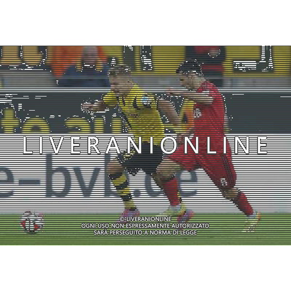 firo : 23.08.2014 Fu§ball,1.Bundesliga, Saison 2014/2015, BVB, Borussia Dortmund - Bayer 04 Leverkusen 0:2 Ciro IMMOBILE, BVB, links gegen SPAHIC $worldrights,Es gelten unsere AGB, einsehbar auf www.firosportphoto.de, copyright by firo sportphoto: Coesfelder Str. 207 D-48249 DŸlmen www.firosportphoto.de mail@firosportphoto.de (V o l k s b a n k B o c h u m - W i t t e n ) BLZ.: 430 601 29 Kt. Nr.: 341 117 100 Tel:Ê +49-2594-9916004 Fax:Ê+49-2594-9916005 AG ALDO LIVERANI SAS ONLY ITALY
