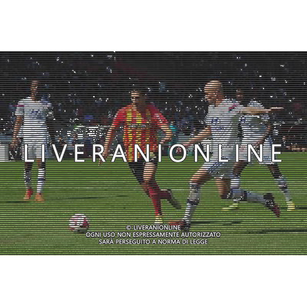 Yoann TOUZGHAR / Christophe JALLET - 24.08.2014 - Lyon / Lens - 3e journee Ligue 1 Photo : Jean Paul Thomas / Icon Sport AG ALDO LIVERANI SAS ONLY ITALY