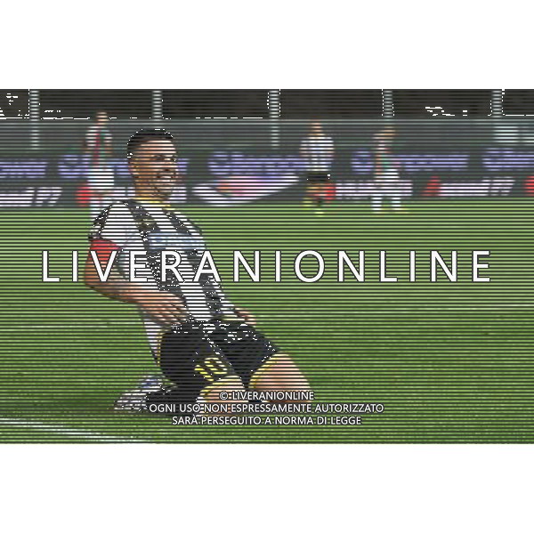 UDINESE TERNANA COPPA ITALIA TIM 24-08-2014 NELLA FOTO ANTONIO DI NATALE ESULTA FOTO PAOLA GARBUIO-AG ALDO LIVERANI SAS
