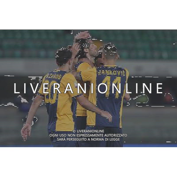 24-08-14 COPPA ITALIA VERONA CREMONESE esultanza toni FOTO EXPRESS-AG ALDO LIVERANI SAS
