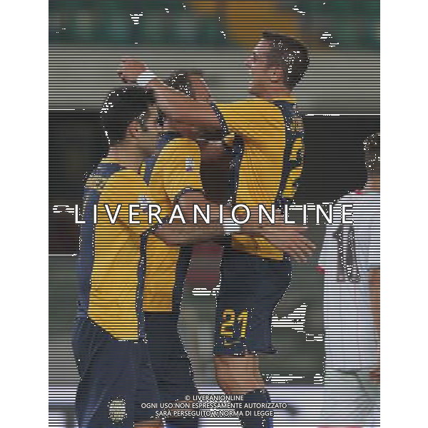24-08-14 COPPA ITALIA VERONA CREMONESE GOL MORAS FOTO EXPRESS-AG ALDO LIVERANI SAS