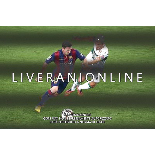 Lionel Messi / Albacar - 24.08.2014 - Barcelone / Elche - 1ere journee Liga Photo : Aop press / Icon Sport AG ALDOL IVERANI SAS ONLY ITALY