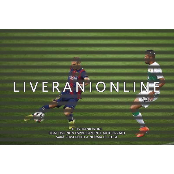 Javier Mascherano / Jonathas - 24.08.2014 - Barcelone / Elche - 1ere journee Liga Photo : Aop press / Icon Sport AG ALDOL IVERANI SAS ONLY ITALY