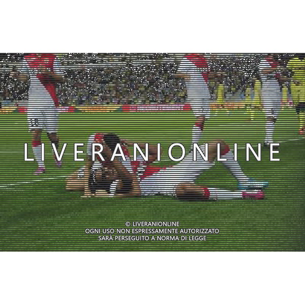 Joie Radamel FALCAO - 24.08.2014 - Nantes / Monaco - 3e journee Ligue 1 Photo : Dave Winter / Icon Sport AG ALDO LIVERANI SAS ONLY ITALY