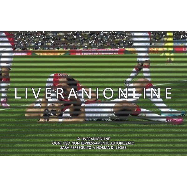 Joie Radamel FALCAO - 24.08.2014 - Nantes / Monaco - 3e journee Ligue 1 Photo : Dave Winter / Icon Sport AG ALDO LIVERANI SAS ONLY ITALY