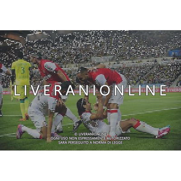Joie Radamel FALCAO - 24.08.2014 - Nantes / Monaco - 3e journee Ligue 1 Photo : Dave Winter / Icon Sport AG ALDO LIVERANI SAS ONLY ITALY