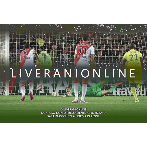 Arret penalty de Danijel SUBASIC - 24.08.2014 - Nantes / Monaco - 3e journee Ligue 1 Photo : Dave Winter / Icon Sport AG ALDO LIVERANI SAS ONLY ITALY