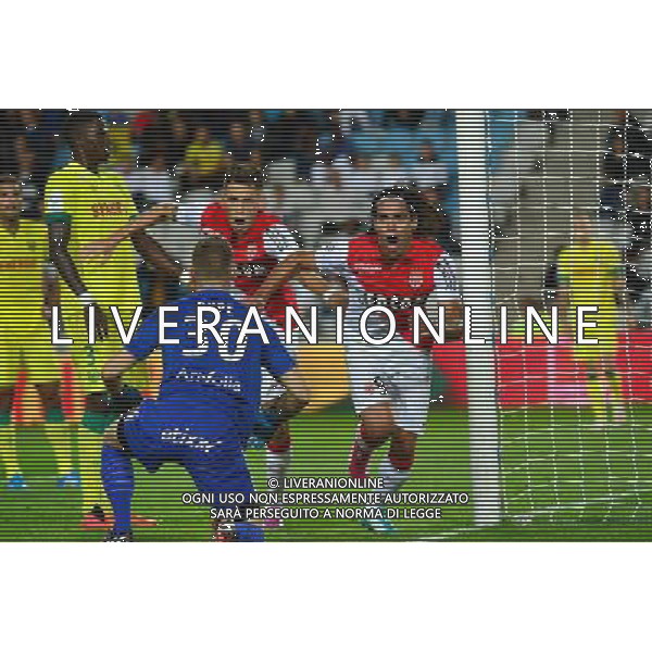 Joie Radamel FALCAO - 24.08.2014 - Nantes / Monaco - 3e journee Ligue 1 Photo : Dave Winter / Icon Sport AG ALDO LIVERANI SAS ONLY ITALY