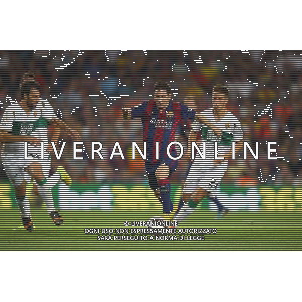 Lionel Messi - 24.08.2014 - Barcelone / Elche - 1ere journee Liga Photo : Aop press / Icon Sport AG ALDO LIVERANI SAS ONLY ITALY