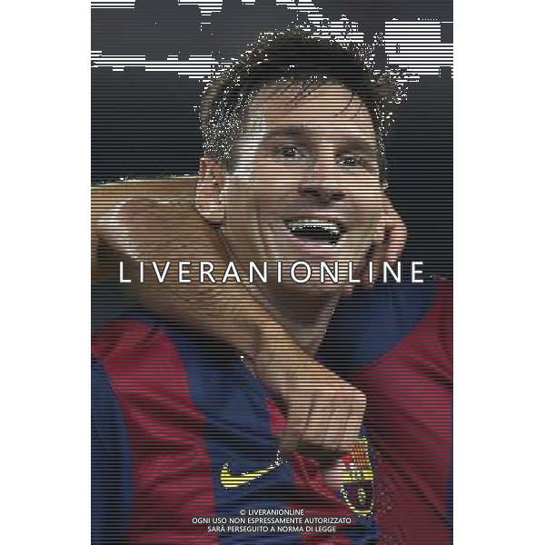 Joie Lionel Messi - 24.08.2014 - Barcelone / Elche - 1ere journee Liga Photo : Aop press / Icon Sport AG ALDO LIVERANI SAS ONLY ITALY