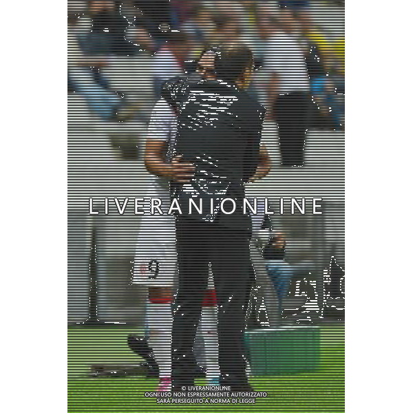 Radamel FALCAO / Leonardo JARDIM - 24.08.2014 - Nantes / Monaco - 3e journee Ligue 1 Photo : Dave Winter / Icon Sport AG ALDO LIVERANI SAS ONLY ITALY