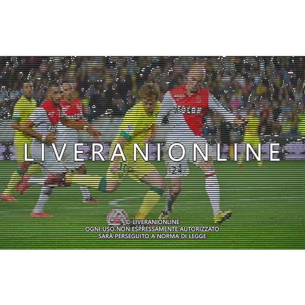 Fernando ARISTEGUIETA / Andrea RAGGI - 24.08.2014 - Nantes / Monaco - 3e journee Ligue 1 Photo : Dave Winter / Icon Sport AG ALDO LIVERANI SAS ONLY ITALY