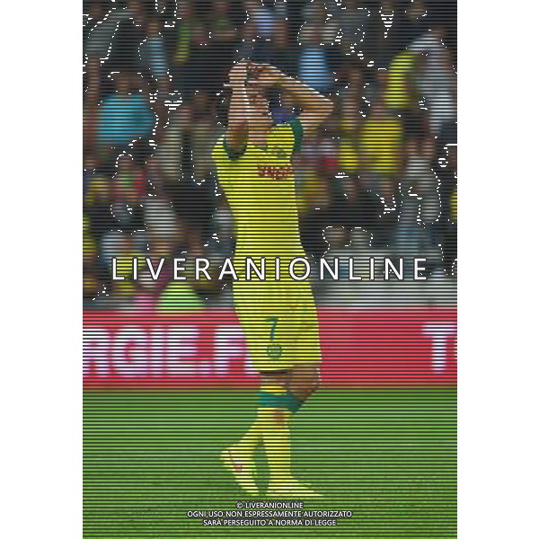 Deception Alejandro BEDOYA - 24.08.2014 - Nantes / Monaco - 3e journee Ligue 1 Photo : Dave Winter / Icon Sport AG ALDO LIVERANI SAS ONLY ITALY