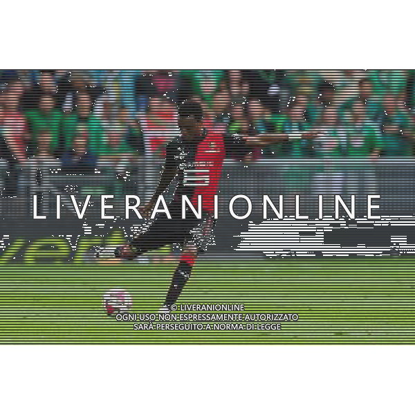 Edson MEXER - 24.08.2014 - Saint Etienne / Rennes - 3e journee Ligue 1 Photo : Jean Paul Thomas / Icon Sport AG ALDO LIVERANI SAS ONLY ITALY