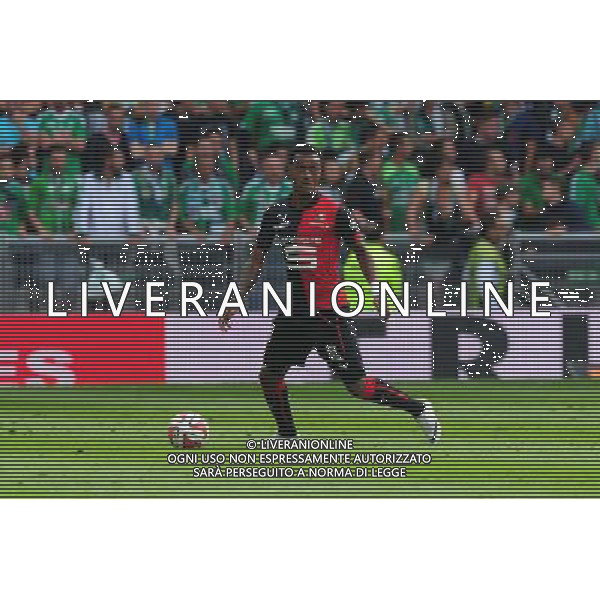 Edson MEXER - 24.08.2014 - Saint Etienne / Rennes - 3e journee Ligue 1 Photo : Jean Paul Thomas / Icon Sport AG ALDO LIVERANI SAS ONLY ITALY