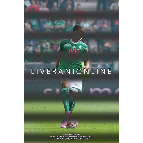 Kevin MONNET PAQUET - 24.08.2014 - Saint Etienne / Rennes - 3e journee Ligue 1 Photo : Jean Paul Thomas / Icon Sport AG ALDO LIVERANI SAS ONLY ITALY