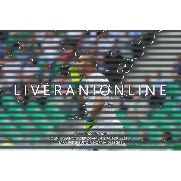 Stephane RUFFIER - 24.08.2014 - Saint Etienne / Rennes - 3e journee Ligue 1 Photo : Jean Paul Thomas / Icon Sport AG ALDO LIVERANI SAS ONLY ITALY
