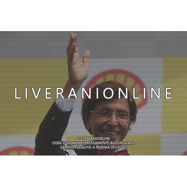 elio di rupo 24.08.2014. Formula 1 World Championship, Rd 12, Belgian Grand Prix, Spa Francorchamps, Belgium, Race Day. AG ALDO LIVERANI SAS ONLY ITALY