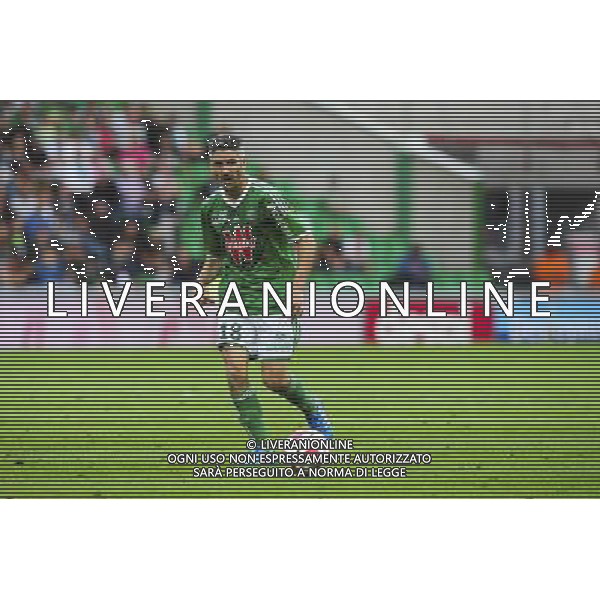 Fabien LEMOINE - 24.08.2014 - Saint Etienne / Rennes - 3eme journee Ligue 1 Photo : Jean Paul Thomas / Icon Sport /Agenzia Aldo Liverani sas - ITALY ONLY - EDITORIAL USE ONLY